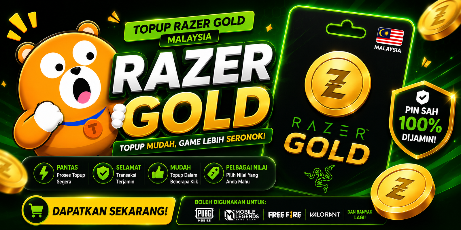 RAZER GOLD MALAYSIA (MYR)