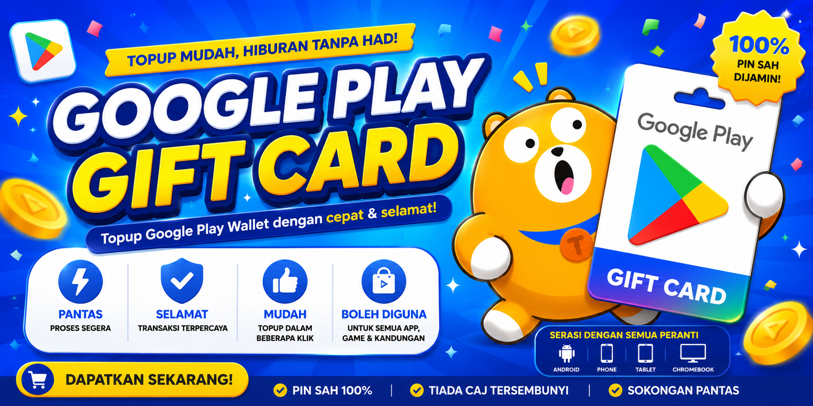 GOOGLE PLAY GIFT CARD